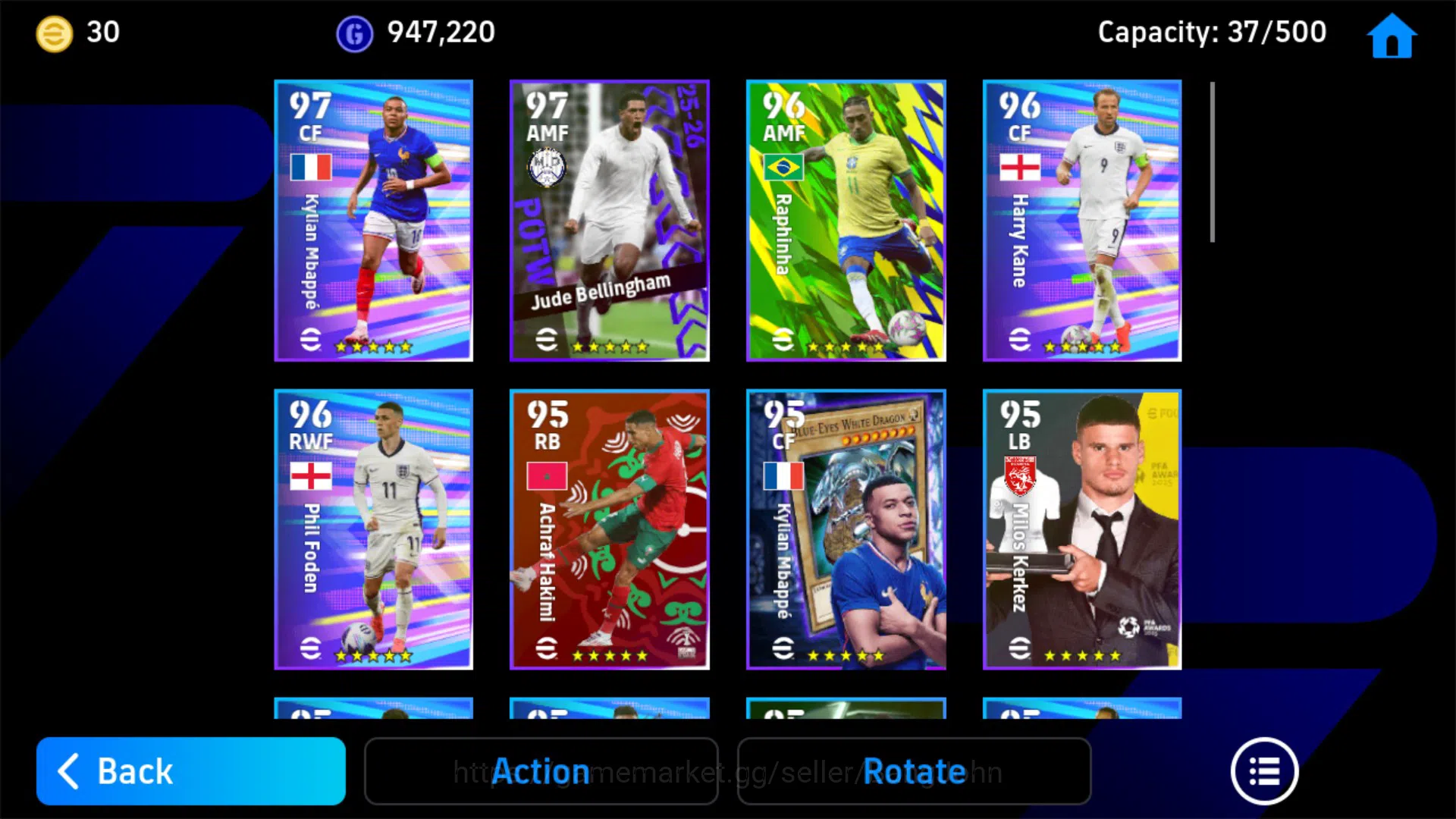 eFootball Accounts Android Power 3125 | Omar Marmoush Show Time | Cla image 4