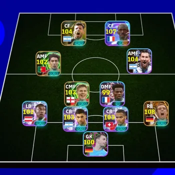 eFootball Accounts Legends & Iconic Players KONAMI ONLY | OUSMANE DEMBELE WCP2026 x BIG TIME PHILIP LAHM x RUI COSTA x S
