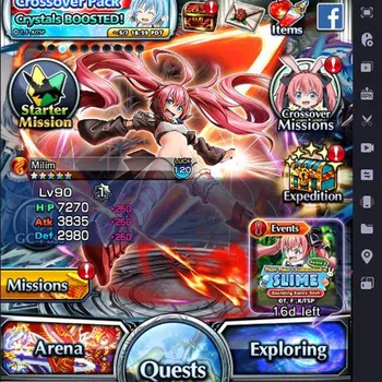 Grand Summoners Accounts End-Game GLOBAL|Ascend 6|Rank 54|Sayaka Miki |Madoka Kaname |Combat Form Milim|Diablo | etc|Check