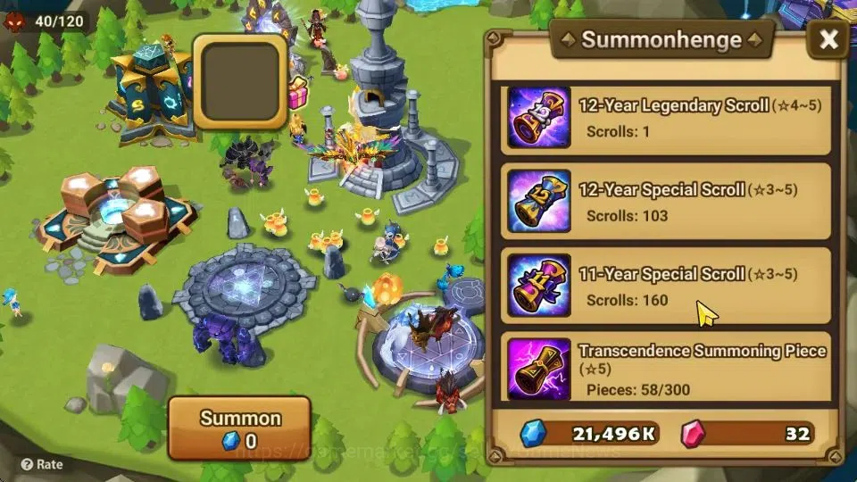 Summoners War: Sky Arena Accounts Starter ASIA|Lv 26|Ready Gacha|103 12 YSC + 160 11 YSC + 3 LAAS + 5 LS + 4 LDS + 121 MS |1 11