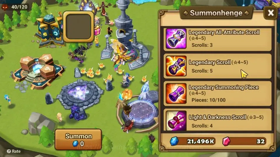 Summoners War: Sky Arena Accounts Starter ASIA|Lv 26|Ready Gacha|103 12 YSC + 160 11 YSC + 3 LAAS + 5 LS + 4 LDS + 121 MS |1 12