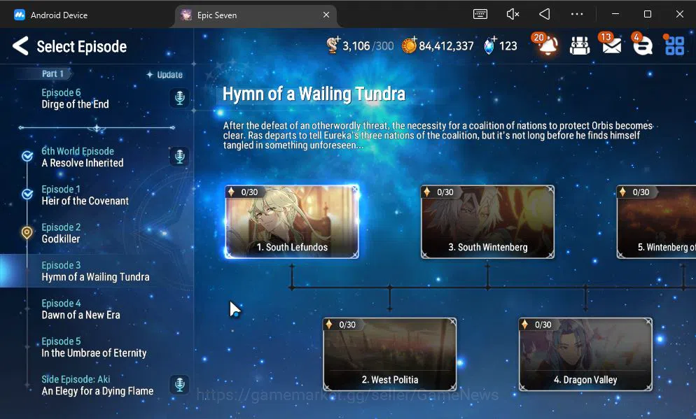 Epic Seven Accounts GLOBAL UNVERIF|9 ML(ConQ Lilias,LH Cermia,Har Sett image 19