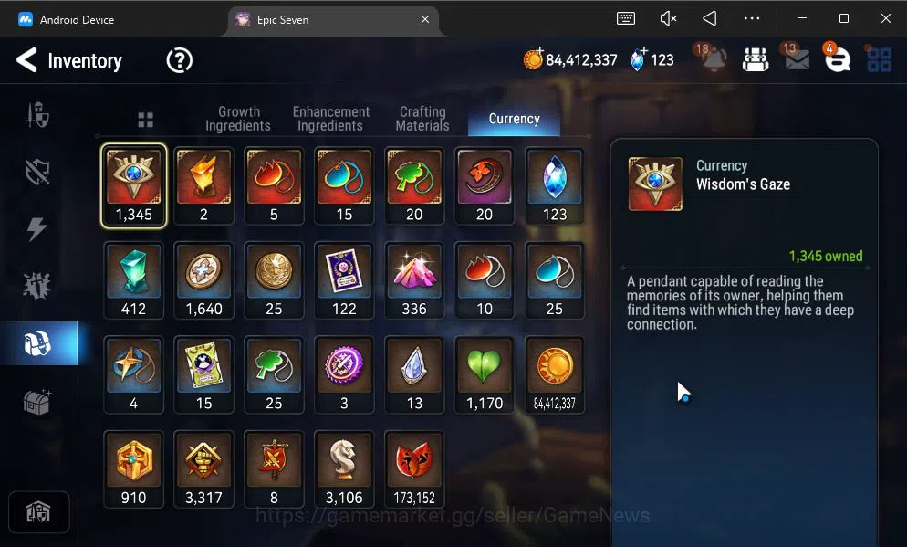Epic Seven Accounts GLOBAL UNVERIF|9 ML(ConQ Lilias,LH Cermia,Har Sett image 6