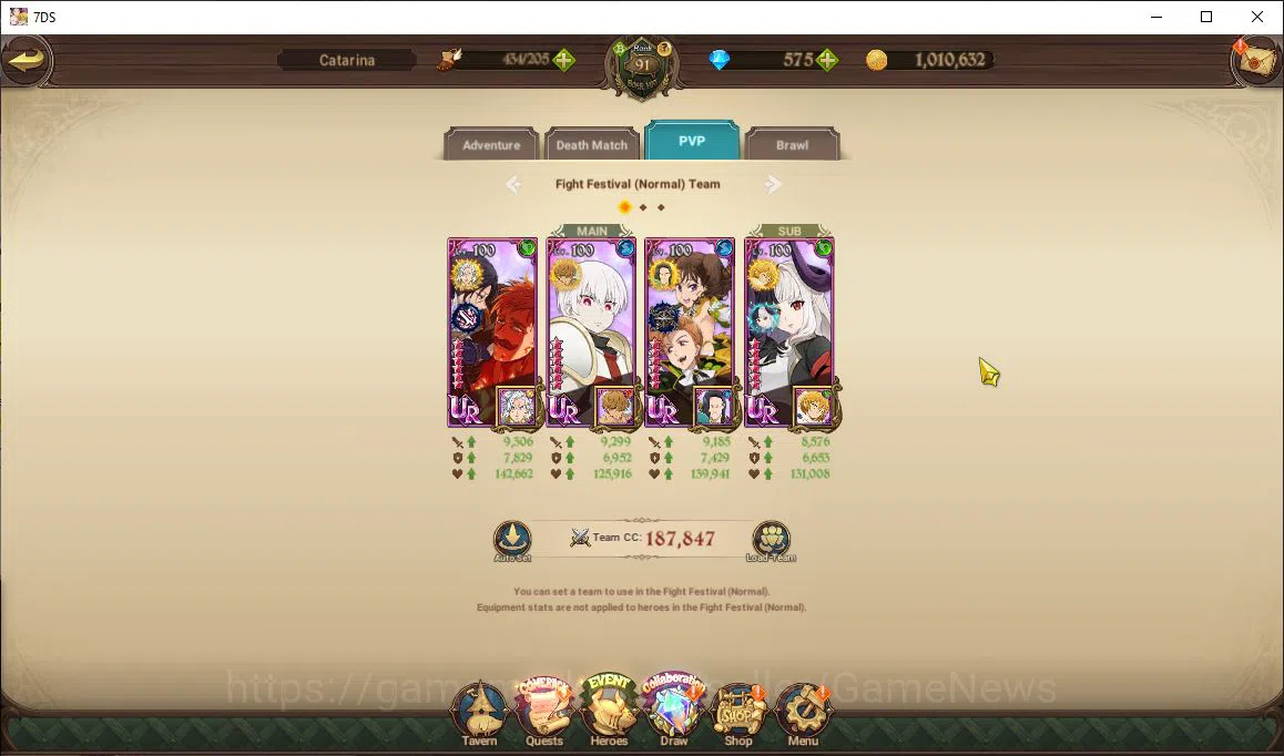 The Seven Deadly Sins: Grand Cross Accounts Global|5M CC|575 Dm|5LR+12 UR+Collab FF+Re|EZ PVP| image 14