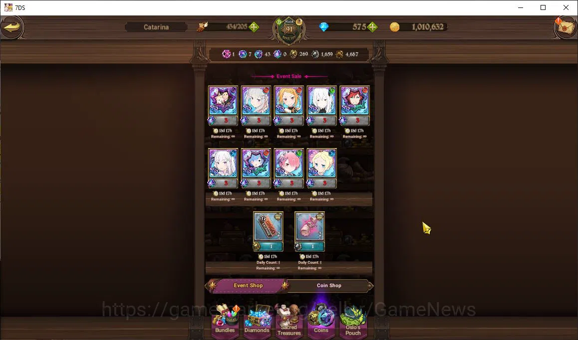 The Seven Deadly Sins: Grand Cross Accounts Global|5M CC|575 Dm|5LR+12 UR+Collab FF+Re|EZ PVP| image 15