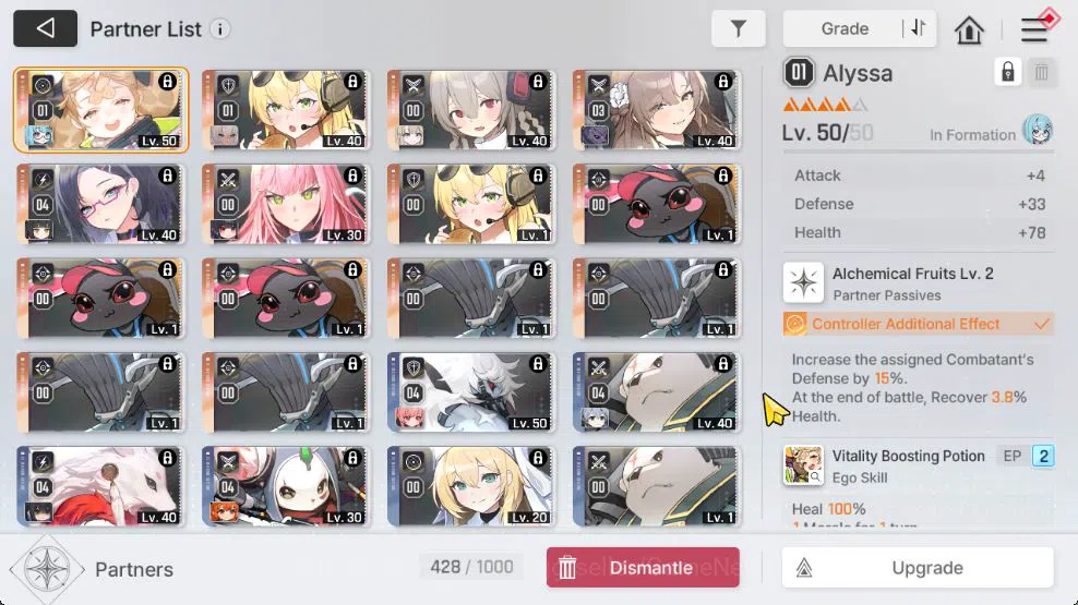 Chaos Zero Nightmare Accounts GLOBAL Lv 45|5 SSR[RitaM2,Haru,Mei Lin,Rin,Hugo]+10 SR[BerylM5,Mika,3,NiaM6,Etc]|14 SR 6