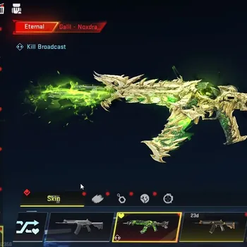 Blood Strike Accounts Collab Skin Asia|Eternal Galil Noxdra Lv2+Collab Lucha Strike Mr Iguana|3 Ultra