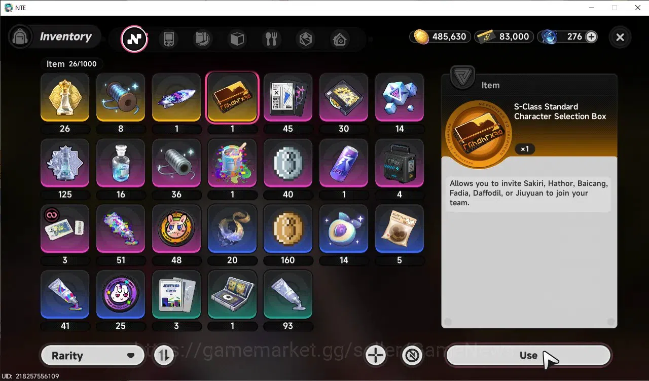 Neverness to Everness Accounts GLOBAL ASIA|HL 10|TL 2|4 SSR 2 Limit (Nanally+Outfit,Chaos+Sign),DaffodhilA1,Sakiri|2 SSR 18