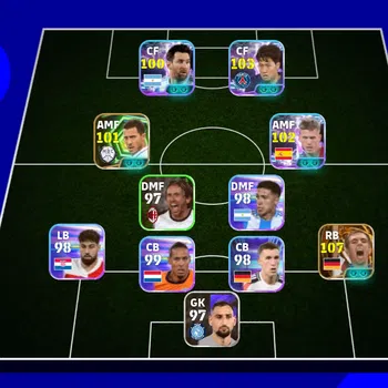 eFootball Accounts Legends & Iconic Players EFOOTBALL 2026 | BIG TIME LAHM, EDEN HAZARD, DANI OLMO, POWER 3076, CHEAPEST