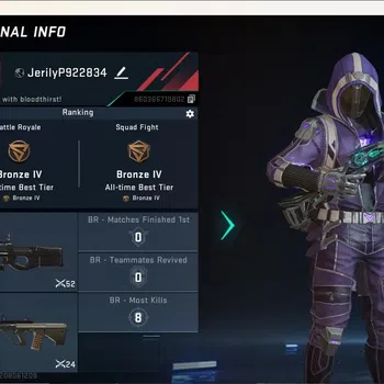 Blood Strike Accounts Others ASIA |1 Eternal Gun:M1887-Netherflame|Ultra Melee Katar-Selachian|1 Legendary Gun|1