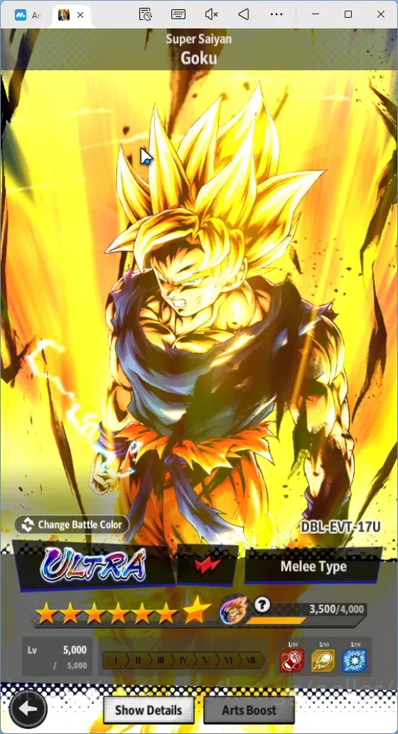 Dragon Ball Legends Accounts Global | Lvl 154|10.2M Total Power|529 CC|2 UL|2 L image 11