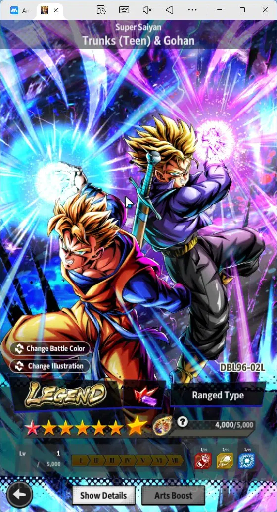 Dragon Ball Legends Accounts Global | Lvl 154|10.2M Total Power|529 CC|2 UL|2 L image 9
