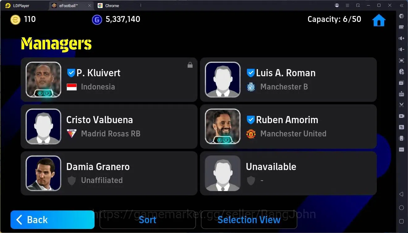 eFootball Accounts Mobile|PW 3153|Epic Drogba,Belletti,Shevchenko,Haz image 3