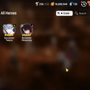 Epic Seven Accounts High-End GLOBAL UnVerif|New Era|2 ML(BysHwayung,SC Taeyou)+UnChar Pioner Politis,Setsuka,etc|Poh ON|Abys