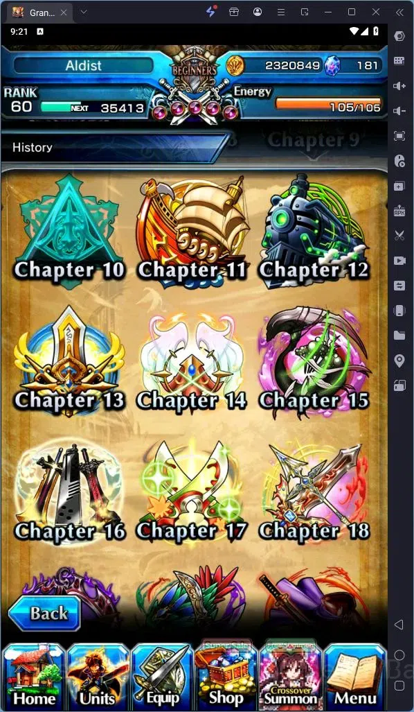 Grand Summoners Accounts Global | Rank 60|Last Miracle Isliid Lv91 TW, Summ image 6