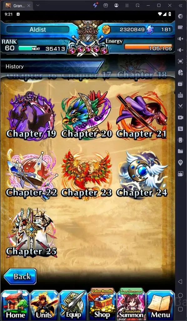 Grand Summoners Accounts Global | Rank 60|Last Miracle Isliid Lv91 TW, Summ image 7
