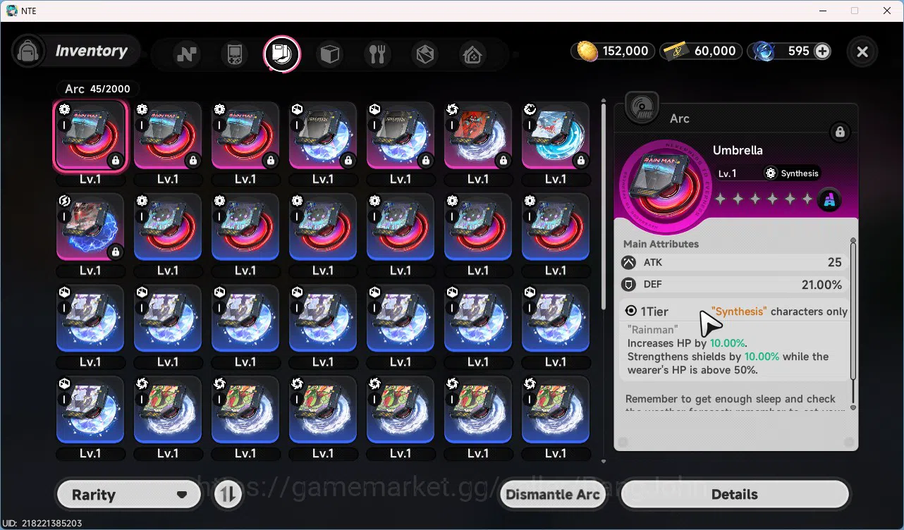Neverness to Everness Accounts NA | Starter Lvl 3 | 1 S Nanally + 5 A Char | MC M image 5