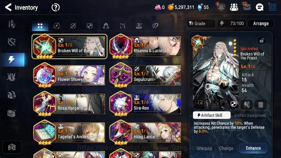 Epic Seven Accounts Global | Starter|2 ML(Rhianna & Luciella,Harsetti) image 12