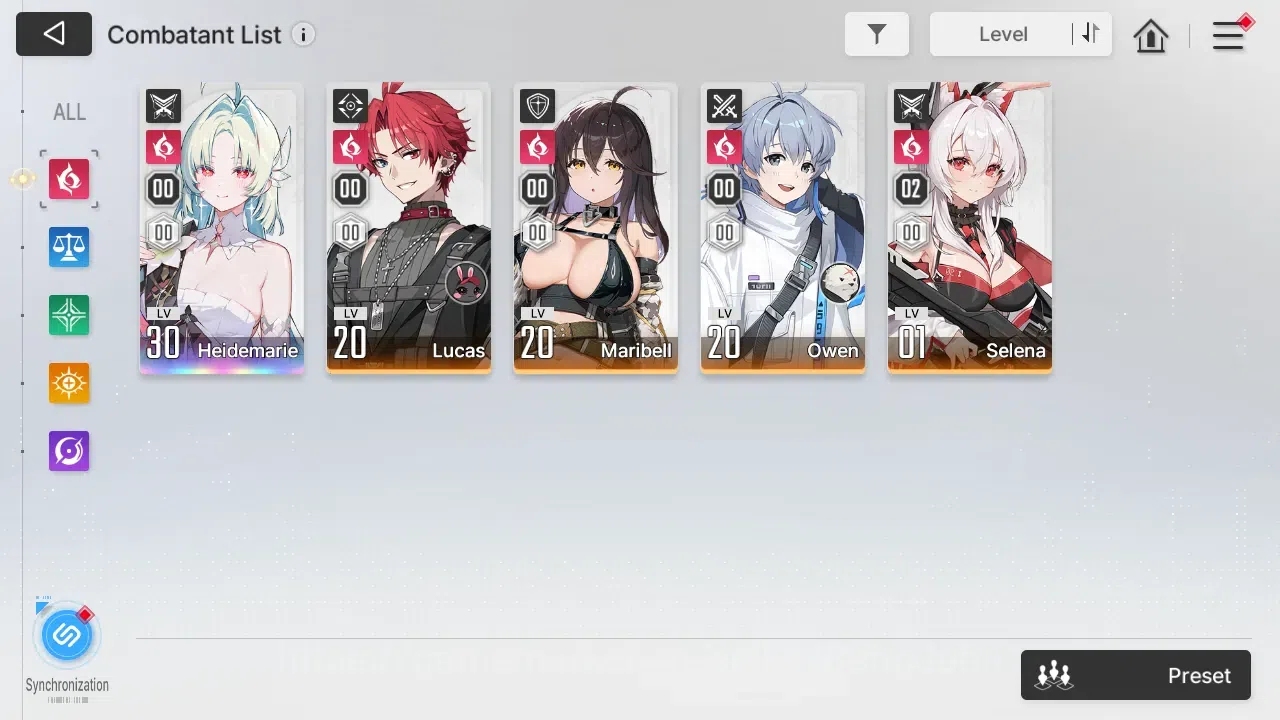 Chaos Zero Nightmare Accounts Global | Lvl 21 | 2 SSR | Heidemarie | Khalipe | P image 12