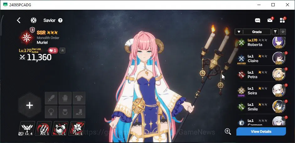 StarSavior Accounts Global|Lv 83|32 SSR[(Rosaria,BunnyCharlotte,Carmen image 13
