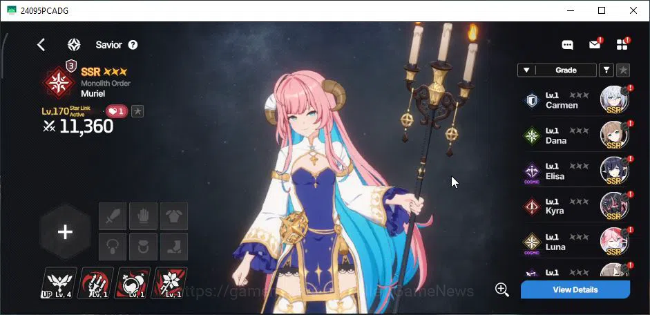 StarSavior Accounts Global|Lv 83|32 SSR[(Rosaria,BunnyCharlotte,Carmen image 14