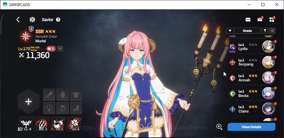 StarSavior Accounts Global|Lv 83|32 SSR[(Rosaria,BunnyCharlotte,Carmen image 15