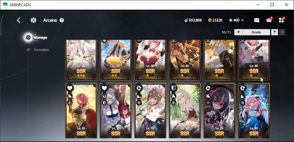 StarSavior Accounts Global|Lv 83|32 SSR[(Rosaria,BunnyCharlotte,Carmen image 16