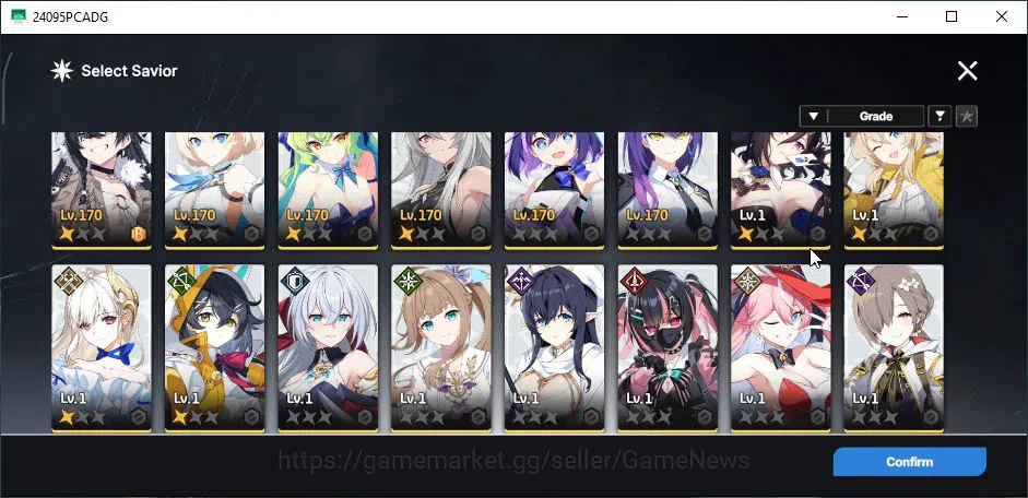 StarSavior Accounts Global|Lv 83|32 SSR[(Rosaria,BunnyCharlotte,Carmen image 2
