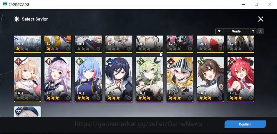 StarSavior Accounts Global|Lv 83|32 SSR[(Rosaria,BunnyCharlotte,Carmen image 3