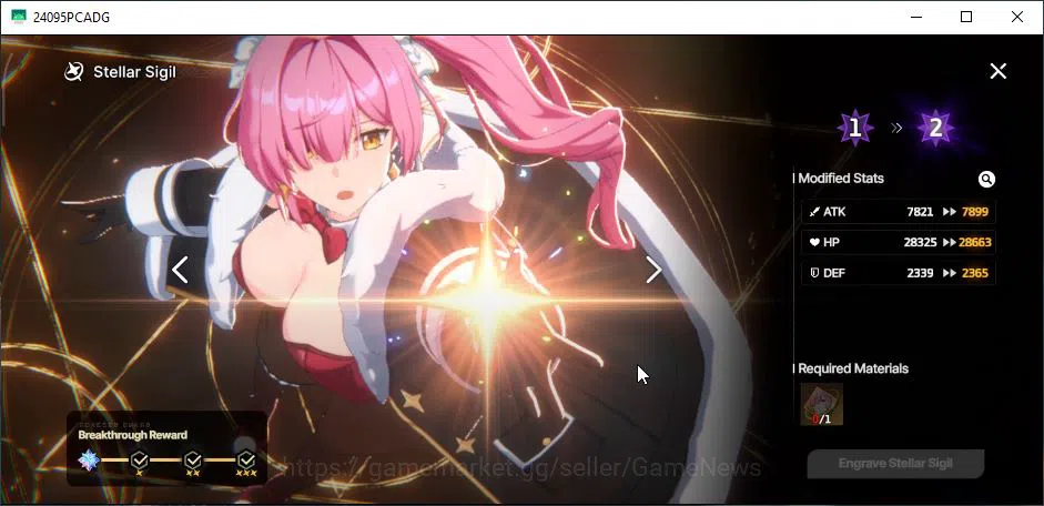 StarSavior Accounts Global|Lv 83|32 SSR[(Rosaria,BunnyCharlotte,Carmen image 5