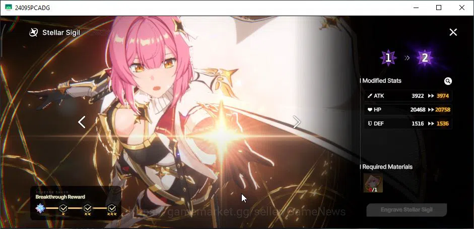 StarSavior Accounts Global|Lv 83|32 SSR[(Rosaria,BunnyCharlotte,Carmen image 8