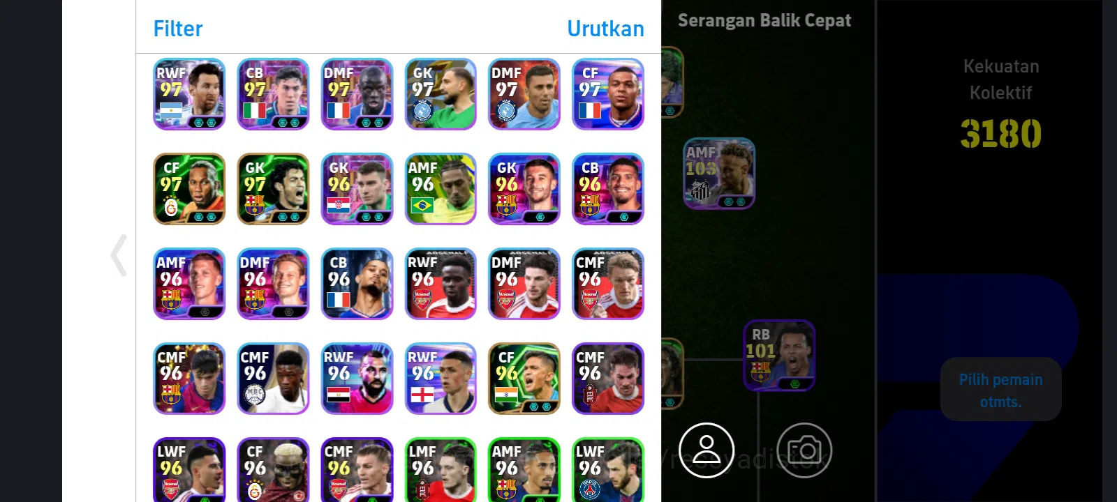eFootball Accounts Legends & Iconic Players EFOOTBALL 2026 | BIGTIME V VANDIJK, CARLES PUYOL, G BATISTUTA, M SILVERTE, PACK 3