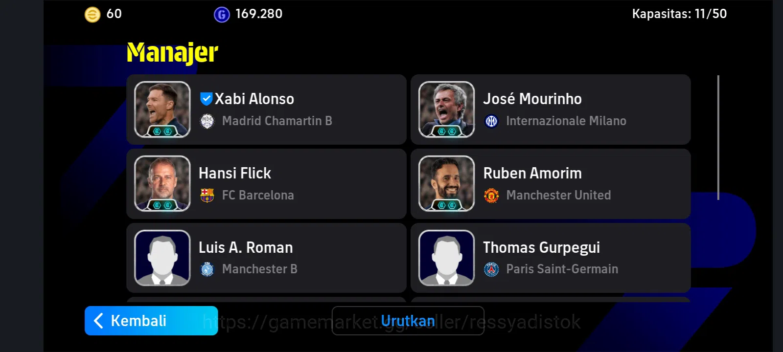 eFootball Accounts Legends & Iconic Players EFOOTBALL 2026 | BIGTIME V VANDIJK, CARLES PUYOL, G BATISTUTA, M SILVERTE, PACK 4