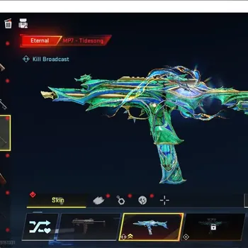 Blood Strike Accounts Collab Skin ASIA|ETERNAL MP7 Tidesong Lv2|Meele Ultra Butterfly Knife Synthwave|Collab AOT M4A1 Battle