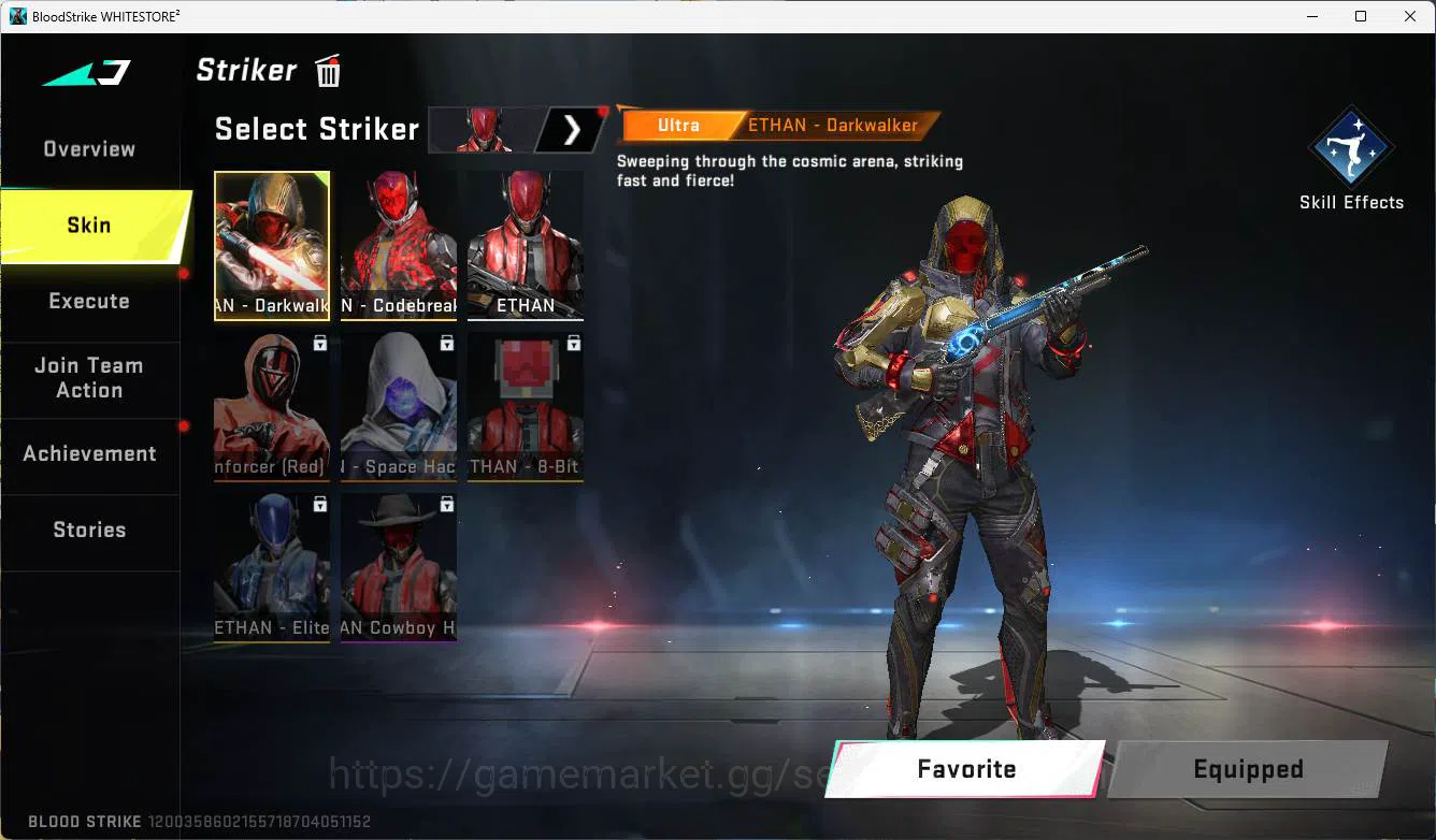 Blood Strike Accounts ASIA| ultra ethan, playpall sahur, ultra M4, AOT K image 2