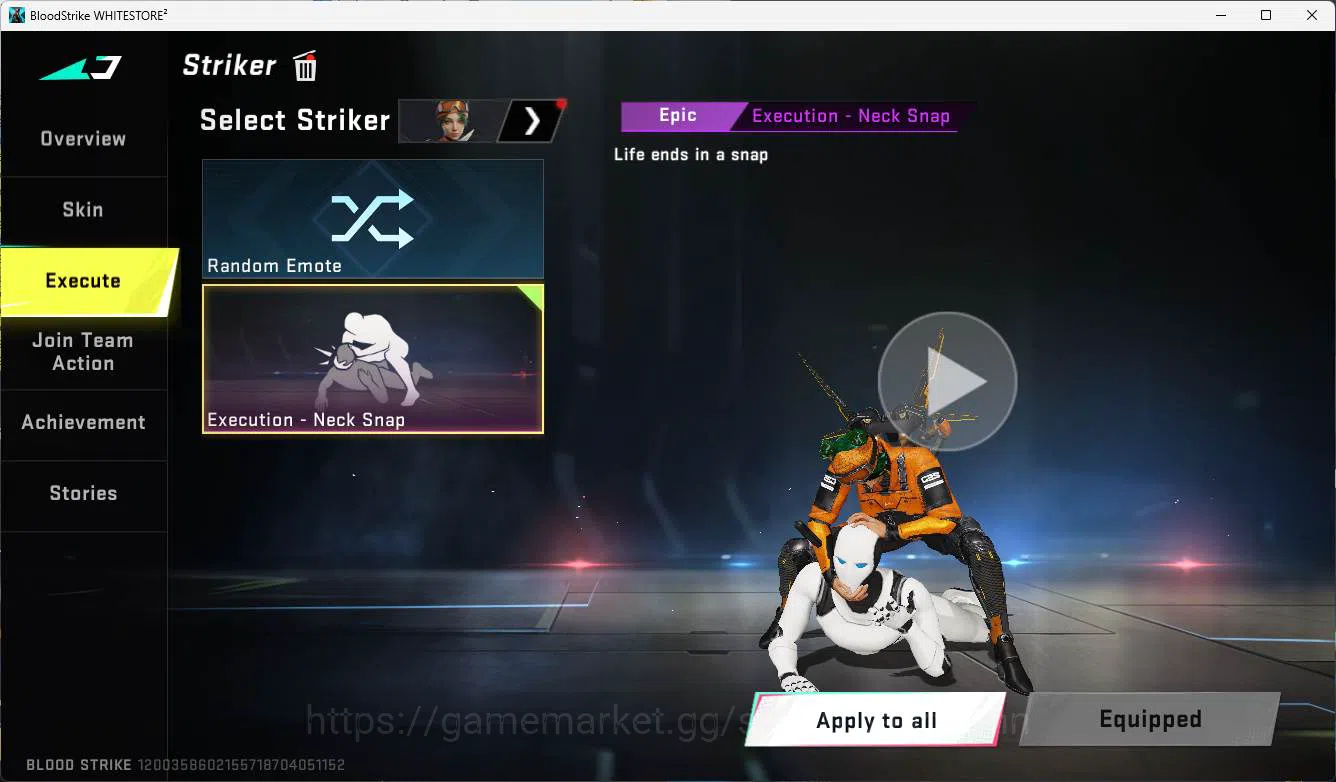 Blood Strike Accounts ASIA| ultra ethan, playpall sahur, ultra M4, AOT K image 3