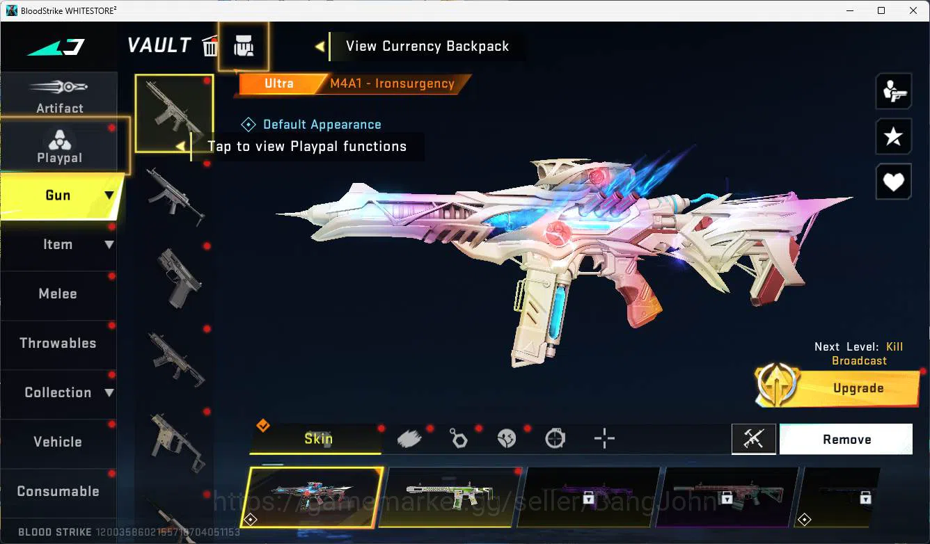 Blood Strike Accounts ASIA| ultra ethan, playpall sahur, ultra M4, AOT K image 4
