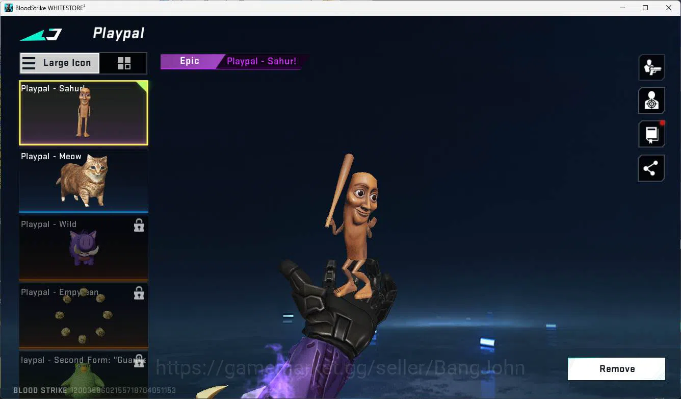 Blood Strike Accounts ASIA| ultra ethan, playpall sahur, ultra M4, AOT K image 5