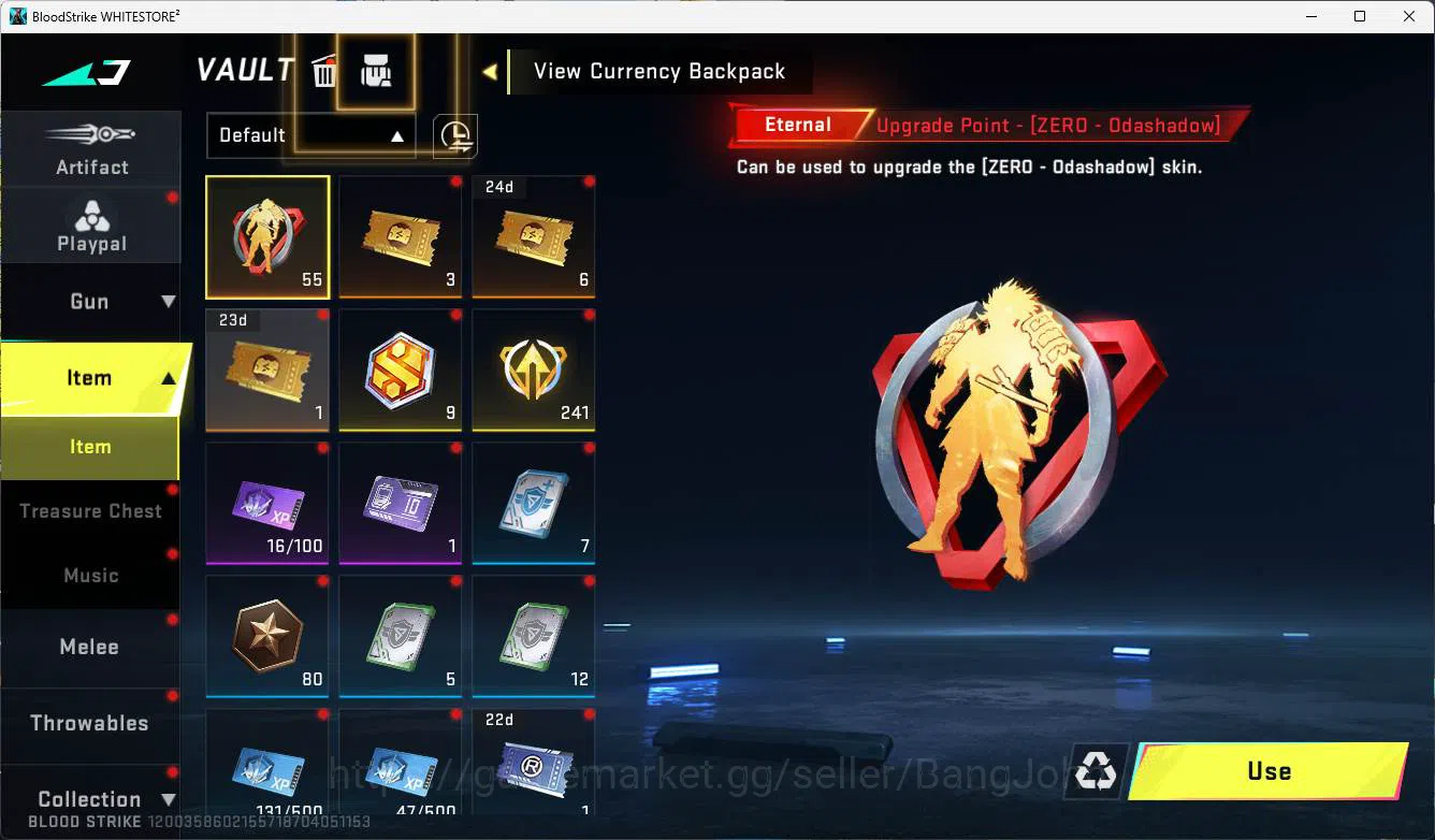 Blood Strike Accounts ASIA| ultra ethan, playpall sahur, ultra M4, AOT K image 6