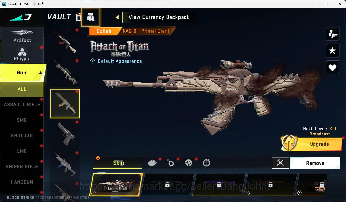 Blood Strike Accounts ASIA| ultra ethan, playpall sahur, ultra M4, AOT K image 7