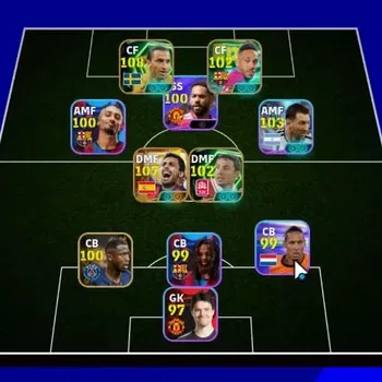 eFootball Accounts Legends & Iconic Players Mobile|PW 3145|Bigtime Rodri 19 Jul'26|Epic Zlatan,Gerrard,Van