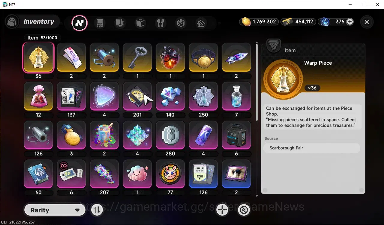 Neverness to Everness Accounts GLOBAL NA|HL 25|TL 11|6 SSR 1 Limited Nanally,Jiuy image 17