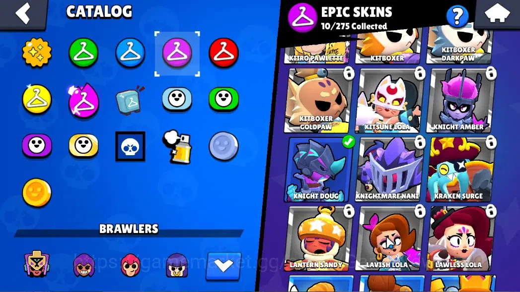 Brawl Stars Accounts 2480 Trophy|28 Brawlers 3 Max Lvl|10 Epic(Alleycat image 16