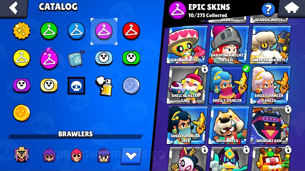 Brawl Stars Accounts 2480 Trophy|28 Brawlers 3 Max Lvl|10 Epic(Alleycat image 18