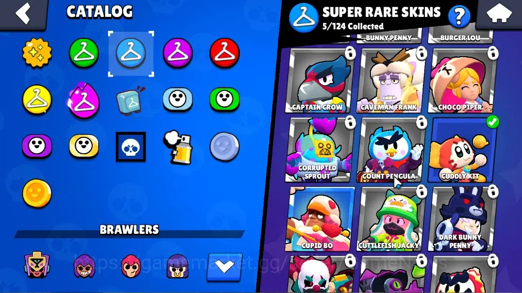 Brawl Stars Accounts 2480 Trophy|28 Brawlers 3 Max Lvl|10 Epic(Alleycat image 20