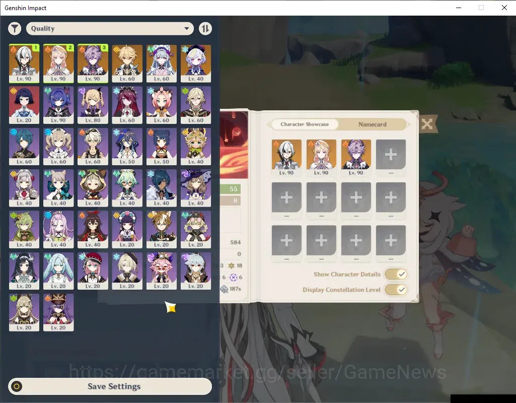 Genshin Impact Accounts ASIA|AR 55|3 Limited + 5 (*5Weapon)|[Arlecchino,Ni image 2