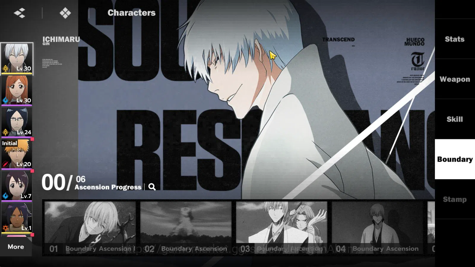 BLEACH: Soul Resonance Accounts NuverseSEA|Lvl 10 |2 SSR[(Gin Ichimaru & Yoruichi) image 6