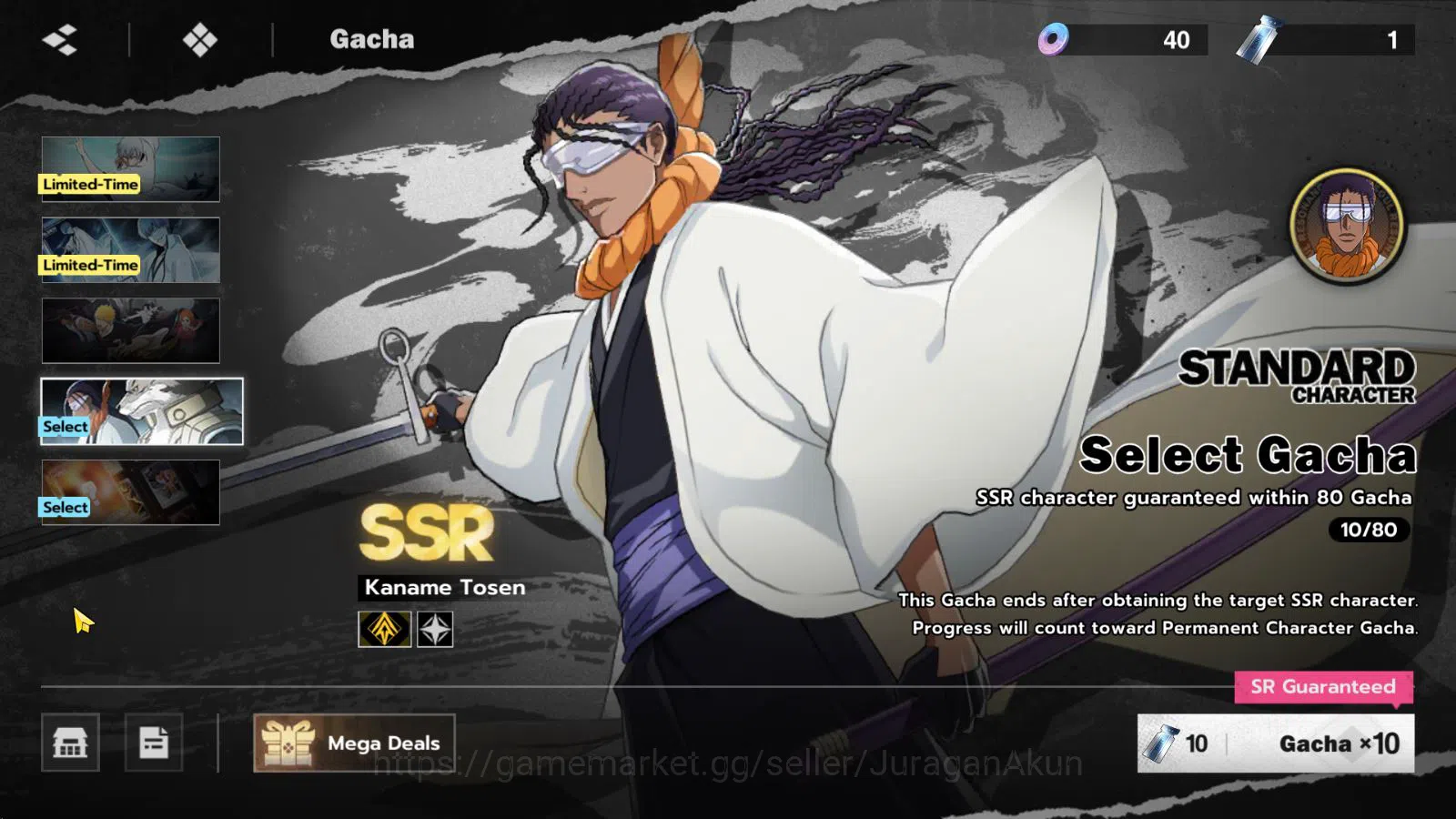 BLEACH: Soul Resonance Accounts NuverseSEA|Lvl 10 |2 SSR[(Gin Ichimaru & Yoruichi) image 7