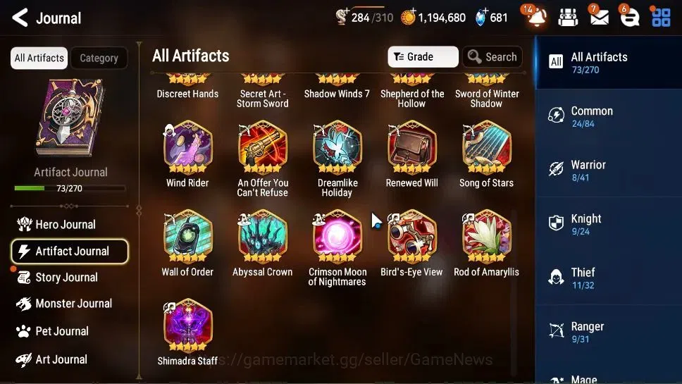 Epic Seven Accounts GLOBAL Unverif|New Era|8 ML(Salome,NM Luna,DK Shar image 10