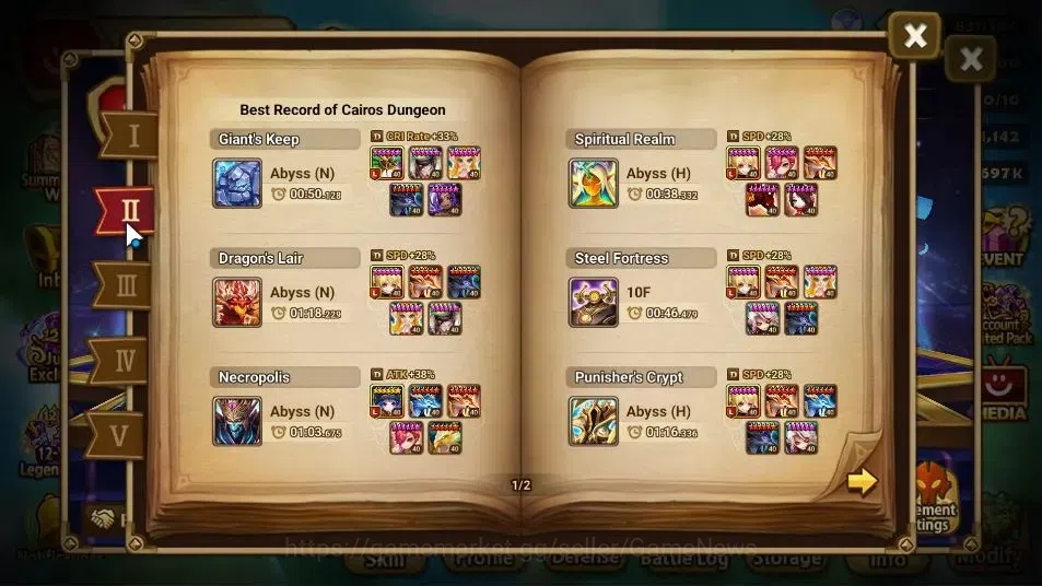 Summoners War: Sky Arena Accounts GLOBAL Lv100|2 LD[Talisman,Benedict]|20 Total NB5[ image 4